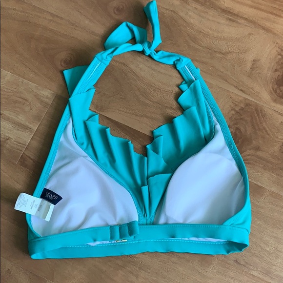 teal bikini top - Picture 2 of 4